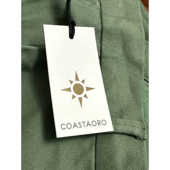 Coastaoro Men's Rider Tailored Shorts In Hedge Green 30 Zip NWT - Picture 7 of 10